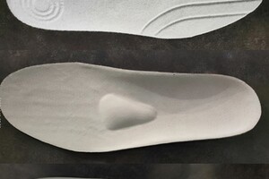 kožená stélka s masážním srdíčkem